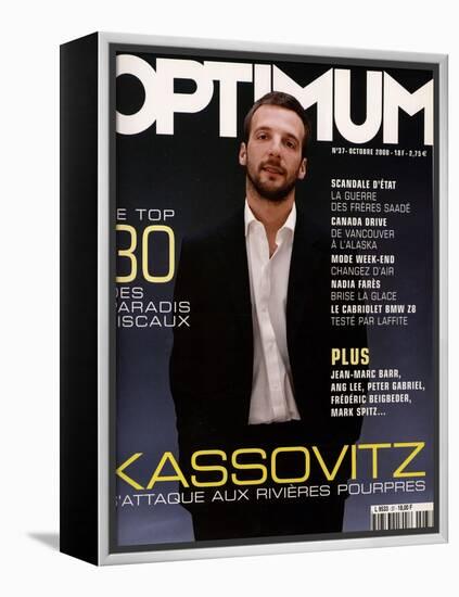 L'Optimum, October 2000 - Mathieu Kassovitz Est Habillé Par Ralph Lauren-Paul G. Chantrel-Framed Stretched Canvas