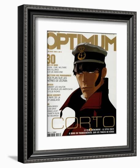 L'Optimum, October 2002 - Image Extraite de Corto Maltese, La Cour Secrète Des Arcanes-Pascal Morelli-Framed Premium Giclee Print