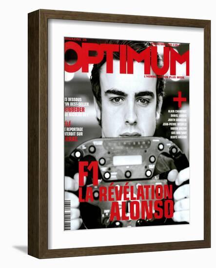 L'Optimum, October 2003 - Fernando Alonso-Andrea Klarin-Framed Art Print