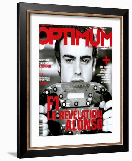 L'Optimum, October 2003 - Fernando Alonso-Andrea Klarin-Framed Art Print