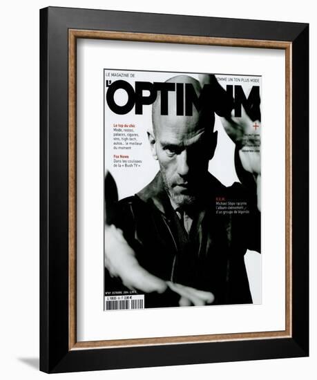 L'Optimum, October 2004 - Michael Stipe-Jérôme Schlomoff-Framed Premium Giclee Print