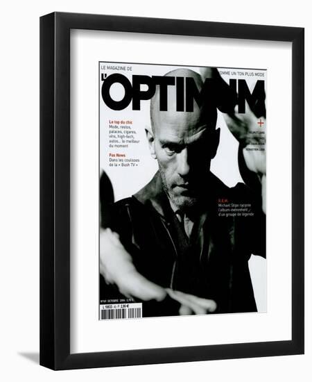 L'Optimum, October 2004 - Michael Stipe-Jérôme Schlomoff-Framed Premium Giclee Print