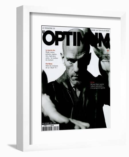 L'Optimum, October 2004 - Michael Stipe-Jérôme Schlomoff-Framed Premium Giclee Print