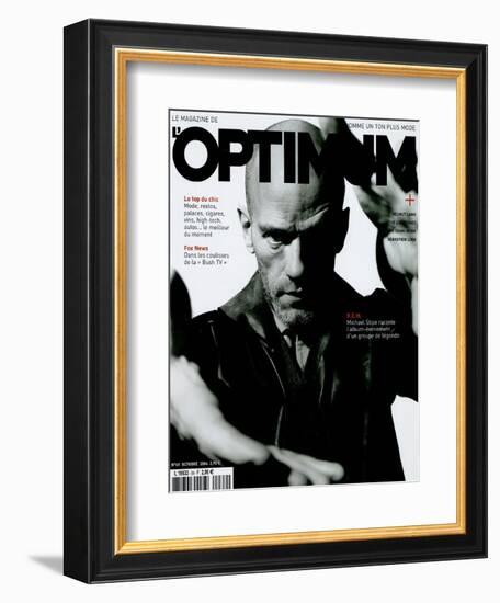 L'Optimum, October 2004 - Michael Stipe-Jérôme Schlomoff-Framed Premium Giclee Print