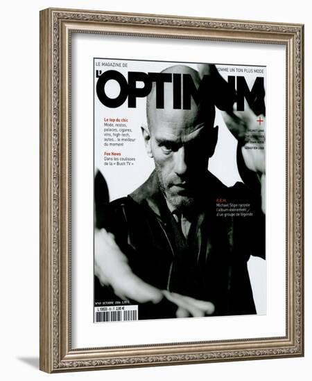 L'Optimum, October 2004 - Michael Stipe-Jérôme Schlomoff-Framed Art Print