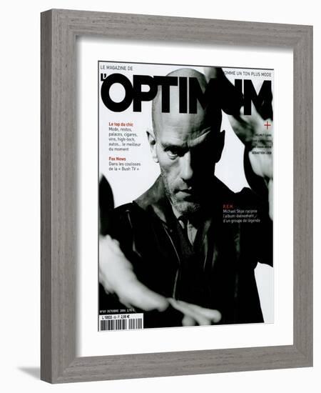 L'Optimum, October 2004 - Michael Stipe-Jérôme Schlomoff-Framed Art Print