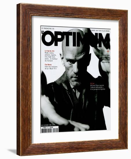 L'Optimum, October 2004 - Michael Stipe-Jérôme Schlomoff-Framed Art Print