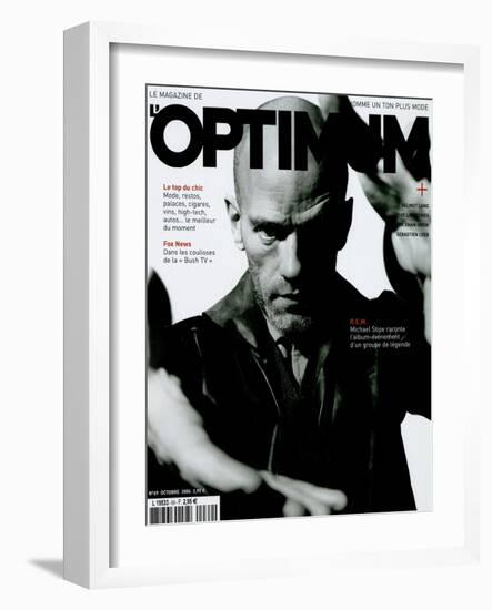 L'Optimum, October 2004 - Michael Stipe-Jérôme Schlomoff-Framed Art Print