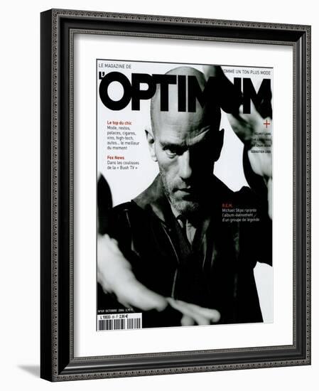L'Optimum, October 2004 - Michael Stipe-Jérôme Schlomoff-Framed Art Print