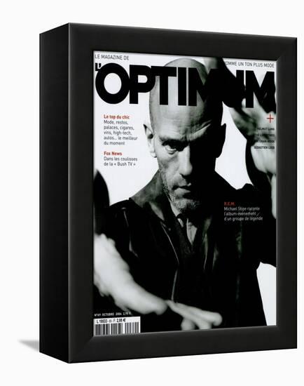 L'Optimum, October 2004 - Michael Stipe-Jérôme Schlomoff-Framed Stretched Canvas