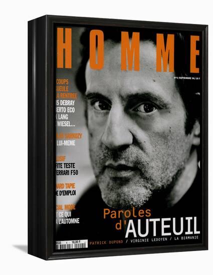 L'Optimum, September 1996 - Daniel Auteuil-Marcel Hartmann-Framed Stretched Canvas