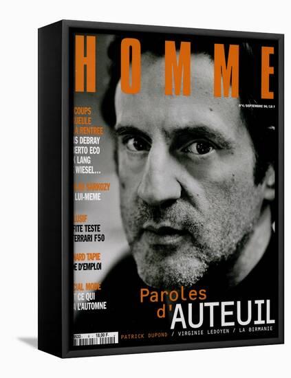 L'Optimum, September 1996 - Daniel Auteuil-Marcel Hartmann-Framed Stretched Canvas