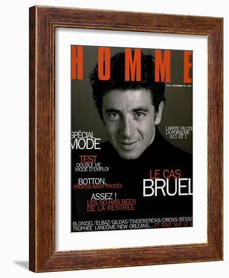 L'Optimum, September 1997 - Patrick Bruel-Neil Kirk-Framed Art Print