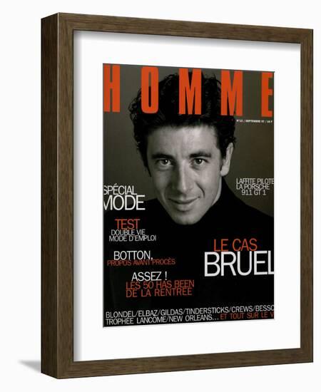 L'Optimum, September 1997 - Patrick Bruel-Neil Kirk-Framed Premium Giclee Print