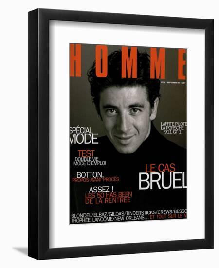 L'Optimum, September 1997 - Patrick Bruel-Neil Kirk-Framed Premium Giclee Print