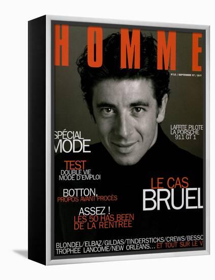 L'Optimum, September 1997 - Patrick Bruel-Neil Kirk-Framed Stretched Canvas