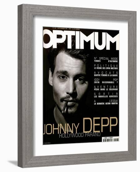 L'Optimum, September 1999 - Johhny Depp-Patrick Swirc-Framed Art Print