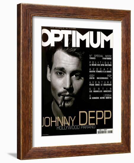 L'Optimum, September 1999 - Johhny Depp-Patrick Swirc-Framed Art Print