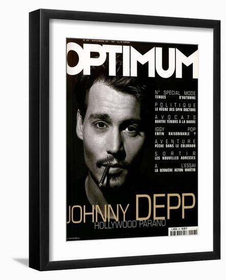 L'Optimum, September 1999 - Johhny Depp-Patrick Swirc-Framed Art Print