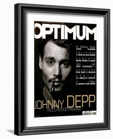 L'Optimum, September 1999 - Johhny Depp-Patrick Swirc-Framed Art Print