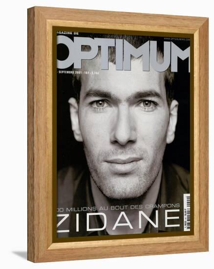 L'Optimum, September 2001 - Zinedine Zidane-François Darmigny-Framed Stretched Canvas