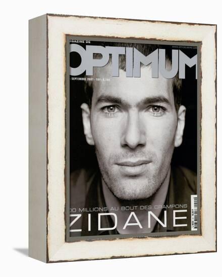 L'Optimum, September 2001 - Zinedine Zidane-François Darmigny-Framed Stretched Canvas