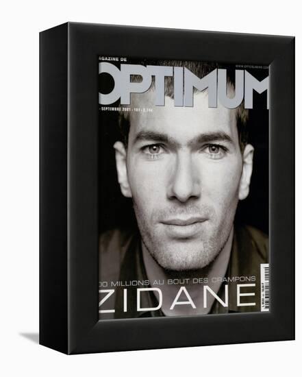 L'Optimum, September 2001 - Zinedine Zidane-François Darmigny-Framed Stretched Canvas