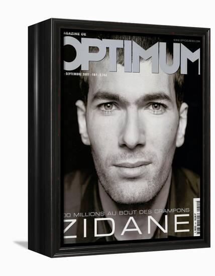 L'Optimum, September 2001 - Zinedine Zidane-François Darmigny-Framed Stretched Canvas