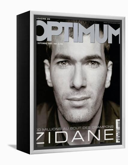 L'Optimum, September 2001 - Zinedine Zidane-François Darmigny-Framed Stretched Canvas