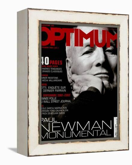 L'Optimum, September 2002 - Paul Newman-Bruce Oavidson-Framed Stretched Canvas