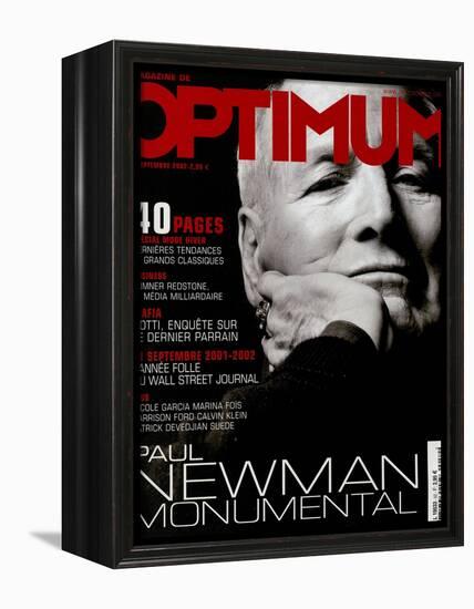 L'Optimum, September 2002 - Paul Newman-Bruce Oavidson-Framed Stretched Canvas