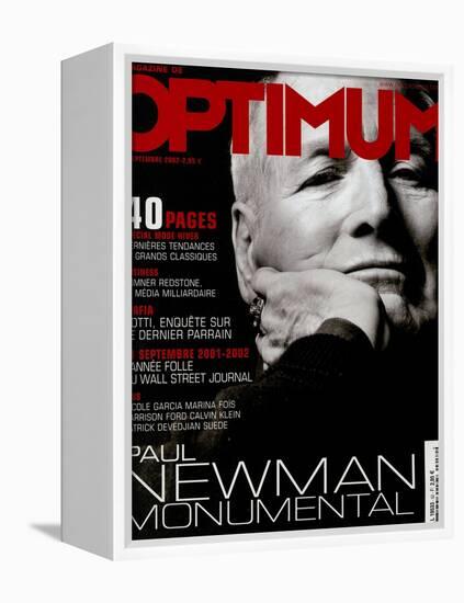 L'Optimum, September 2002 - Paul Newman-Bruce Oavidson-Framed Stretched Canvas