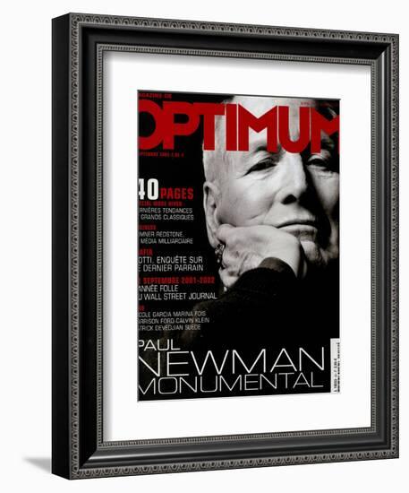 L'Optimum, September 2002 - Paul Newman-Bruce Oavidson-Framed Premium Giclee Print