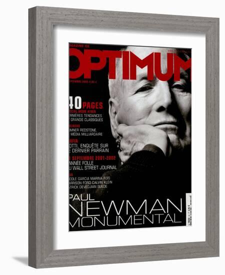 L'Optimum, September 2002 - Paul Newman-Bruce Oavidson-Framed Art Print