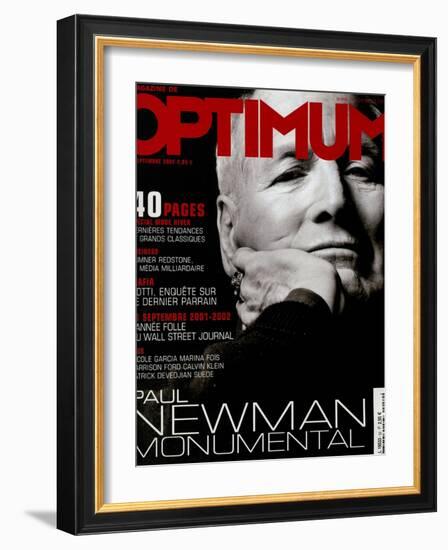 L'Optimum, September 2002 - Paul Newman-Bruce Oavidson-Framed Art Print