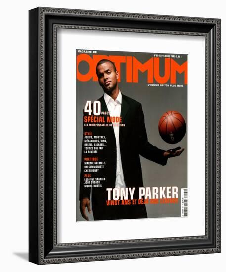 L'Optimum, September 2003 - Tony Parker-Benoit Peverelli-Framed Premium Giclee Print