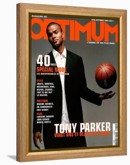 L'Optimum, September 2003 - Tony Parker-Benoit Peverelli-Framed Stretched Canvas