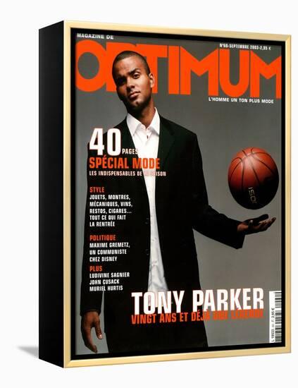 L'Optimum, September 2003 - Tony Parker-Benoit Peverelli-Framed Stretched Canvas