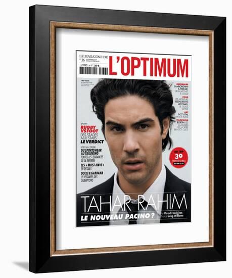 L'Optimum, September 2011 - Tahar Rahim-Greg Williams-Framed Premium Giclee Print