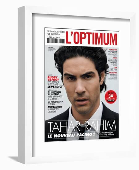 L'Optimum, September 2011 - Tahar Rahim-Greg Williams-Framed Premium Giclee Print