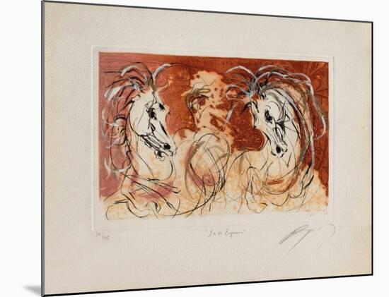 L'or des empereurs-Jean-marie Guiny-Mounted Limited Edition