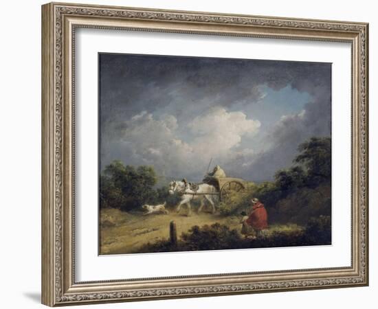 L'orage-George Morland-Framed Giclee Print