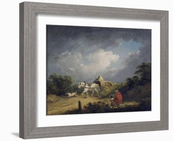 L'orage-George Morland-Framed Giclee Print