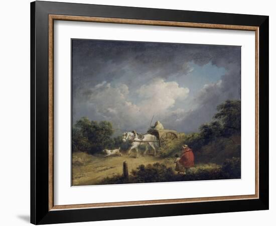 L'orage-George Morland-Framed Giclee Print