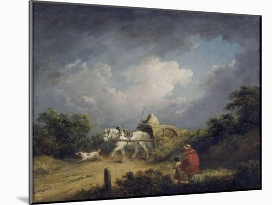 L'orage-George Morland-Mounted Giclee Print