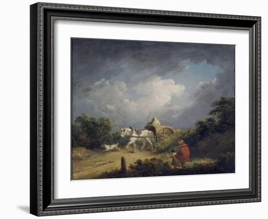 L'orage-George Morland-Framed Giclee Print