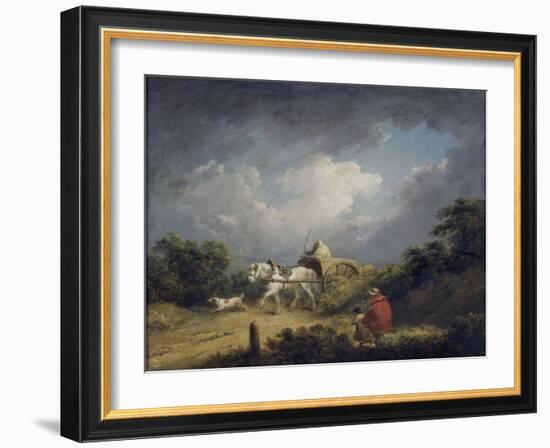 L'orage-George Morland-Framed Giclee Print