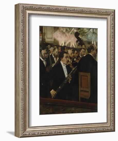 L'orchestre de l'Opéra-Edgar Degas-Framed Giclee Print