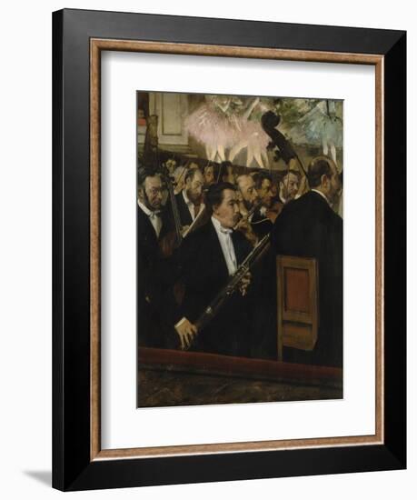 L'orchestre de l'Opéra-Edgar Degas-Framed Giclee Print