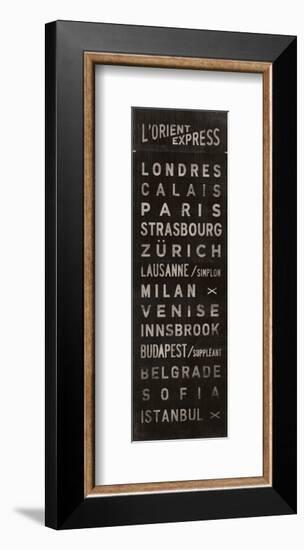 L’Orient Express-Luke Stockdale-Framed Art Print